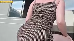 Albina And Morena Shake Asses Wildly On Car!