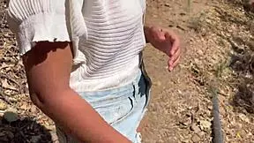 Indian Teen GF Fucked Deep In Jungle Forest.