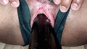 this thief lets the homeowner fuck his busty accomplice for some cash, crazy deal!