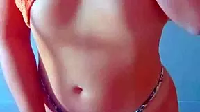 i am college girl masturbating in erotic shower with orgasm