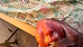 i deep throated my sextoy after work and came so fast lol