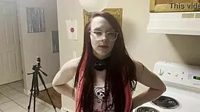 step dad catches step daughter drinking late.