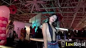 Petite Latina says she loves anal with muscled guys.