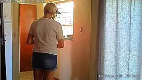 Wife Caught Fucking Pizzaguy On Spycam