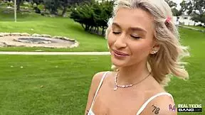 BANG REAL TEEN 18+S - EMMA ROSIE GETS HER SHAVED PUSSY FUCKED HARD IN POV!