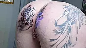 starting my day with an anal tattoo change