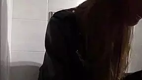 fucking a stranger in the mall toilet feels so risky and thrilling