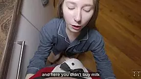 Teen Girl Trades Blowjob For Cappuccino