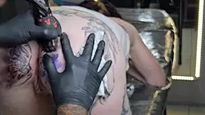 starting my day with an anal tattoo change