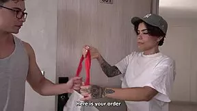 delivery girls suck your dick for 5-star service! they bend over and ride hard.