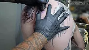 starting my day with an anal tattoo change