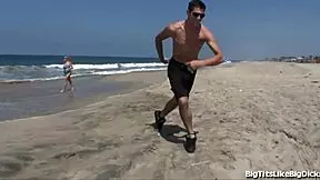 Huge natural tits get fucked hard