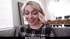 Ava, you're going to handle your stepbrother's issue right now! 😏 - myfamilyfuck