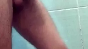 Teen Masturbates Hard In Bath With Cumshot.