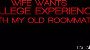 Busty Wife Craves College Fun With Old Roommate