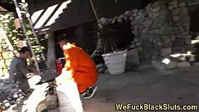 Little Teen Maid Receives Facial Cumshot in Hardcore Scene with Monster Cock