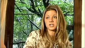 Horny blonde sucks fucks and gets facialed?