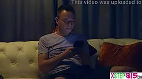 European stepsister threesome fucking