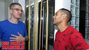 Accidentally entering club bathroom and discovering attractive woman