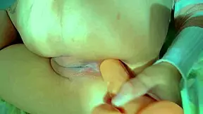 Girl uses dildo for anal masturbation, do you want to fuck her?