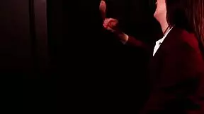 Does this student suck cock at the gloryhole?