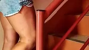 i watch my novinha fuck in front of me, screaming love love as she cums hard