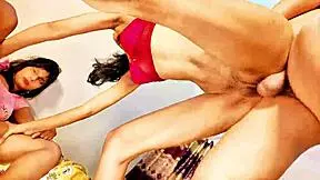 I had hardcore romantic sex with my new loverr, ffm style