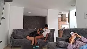 My girlfriend's stepmother sucks my cock 😏