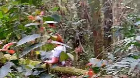 Guy Pays To See My Pussy In Ecological Park, So I Show Him In The Bush