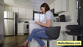 Khloe Kingsley and Charles Dera pound pussy doggy style intensely