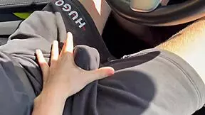 Hot amateur teen naughty in public forest