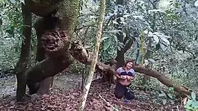 Guy Pays To See My Pussy In Ecological Park, So I Show Him In The Bush