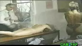 Blonde Teen 18+ Faces Classroom Punishment.