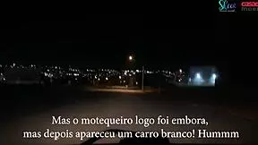 Dogging With Cuckold And Friend, Almost Caught!