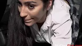 lift that skirt, teen, step dad commands after jasmine vega