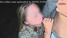 Dogging With Cuckold And Friend, Almost Caught!