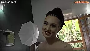 luara amaral poses seductively during a photoshoot session