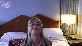 tanned blondie gia dibella sucks