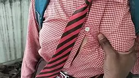 indian desi college school girl calling her boyfriend to fucked with huge cock when she is alone in classroom