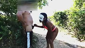 I want to give my ass in the forest for a creampie.