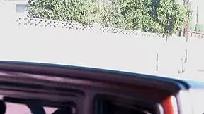 Black stud picks up and fucks step sister Britney Kane.