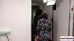 Porn Stars Eating Pussy After Shooting Scene