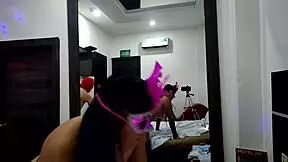 she justifies her stepson's behavior and demands a massage leading to wild sex