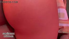 latina brunette sucks and fucks big tits in lingerie