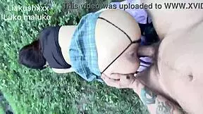 sexo anal en el bosque con monster cock