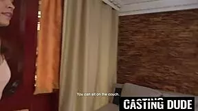 amateur latina bffs ride my big cock in casting 😍