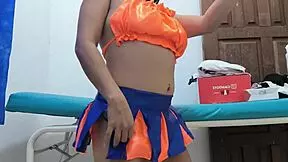 During Work Hours, He Records Himself Inserting An Anal Plug Into His Latina Ass.