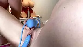 Hairy Pussy Shaved For Intense Fuck, Mouth Filled With Cum