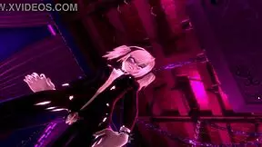 gothic girl pegs you in bdsm vr