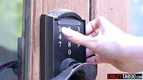 kinky couple fucked sexy petite teen scarlett sage with milf lexi luna.